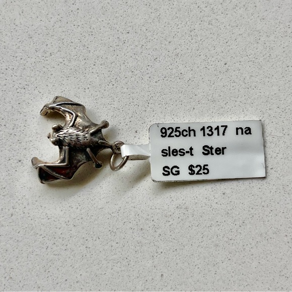 Sterling Silver 925 bat charm - Picture 6 of 6